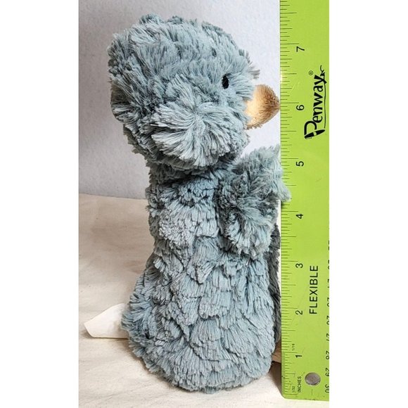 Mary Meyer Putty Duck Duckling Baby Plush Stuffed Animal Lovey 8 Inches Blue - Picture 3 of 6